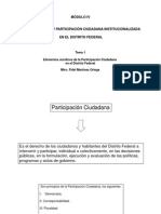 Instrumentos de Participación Ciudadana