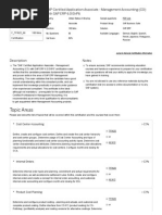 C - TFIN22 - 66 - SAP Certified Application Associate - Management Accounting (CO) With SAP ERP 6 PDF