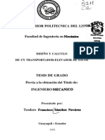 Diseño de Tornillo Transportador PDF