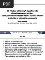 21 - Albert Sedlmaier - 3D Flexible Roll Forming