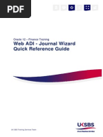 Web ADI - Journal Wizard Quick Reference Guide