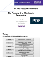 28nm Silicon and Design Enablement The Foundry and EDA Vendor Perspective