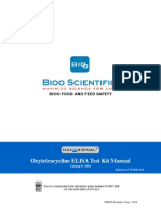 FO1081-01A MaxSignal® Oxytetracycline ELISA Test Kit Manual 07052014