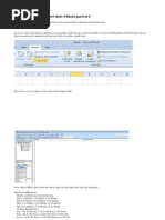 Unprotect An Excel Sheet