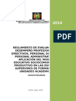 3 Reglamento de Desempeño Docente ESFM