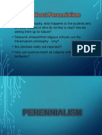 Perennialism