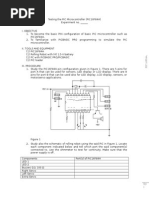 Testing The PIC Microcontroller 16F84A