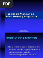 Modelos de Atención en Salud Mental