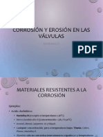 8.1.6 Corrosión y Erosión en Las Válvulas