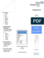 Sensory Re-Education: Hand Physiotherapy Department