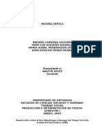 Reseña Critica Sobre El Libro Metodología e Ideología Del Trabajo Socia