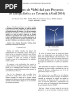 Propuesta de Energía Eolica