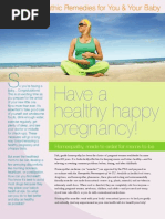 NCH Safe Pregnancy Brochure