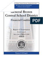 General Brown Financial Report - Nov. 2014