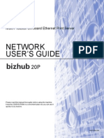 Network User Guide Bizhub 20P