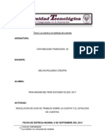 Guía Instruccional A Resolver Contabilidad