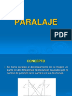 Fotogrametria Paralaje