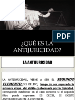 La Antijuricidad