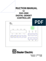 KDGC 500 Control Panel Manual o DGC-2000 DIGITAL GENSET CONTROLLER