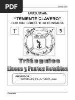 3 Triangulos Lineas Notables PDF