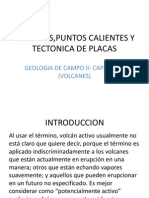 Volcanes, Puntos Calientes y Tectonica de Placas