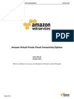 AWS Amazon VPC Connectivity Options