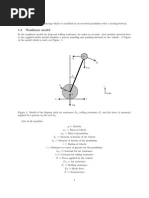 Model of Inverted Pendelum