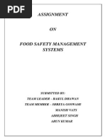 Food Safety