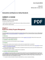 Ammunition and Explosives Safety Standards