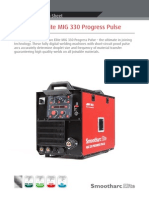 Smootharc Elite MIG 330 Progress Pulse: BOC Technical Data Sheet