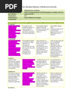 Matriz de Valoración PDI