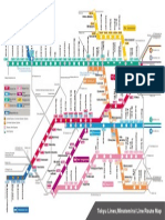 Tokyu Lines, Minatomirai Line Route Map