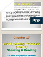 EIN 3390 Chap 17 Sheet-Forming Processes Part 1 Spring 2012