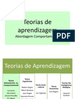 Teorias de Aprendizagem Comportamental