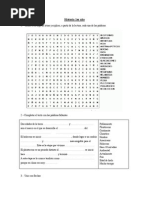 Sopa de Letras Historia 1er Año