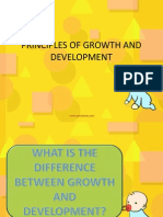 Principles of Growth and Development