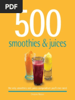 500 Smoothies Juices Illustrated (Orion Me