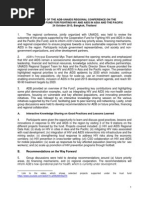 Summary Report On The Cooperation Fund For Fighting HIV/AIDS in Asia and The Pacific Regional Conference, 24 Oct 2014, Bangkok