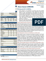 Shree Cement (SHRCEM) : Strong Growth Visibility