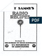 Radio Recipes From Aunt Sammy