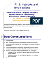 CHAPTER 12: Networks and Data Communications: The Architecture of Computer Hardware, Systems Software & Networking