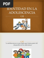 Identidad en La Adolescencia