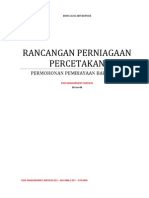 Rancangan Perniagaan: Percetakan