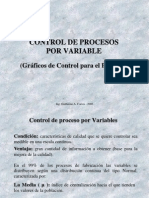 Control de Procesos Estadisticos