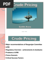 Crude Pricing