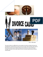 The Causes of Divorce Are Different For Every Marriage