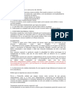 Pluralidad de Delitos o Concurso de Delitos