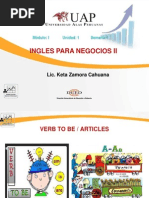 Ingles para Negocios Ii: Lic. Keta Zamora Cahuana