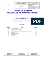 Manual de BPM - Naranjas Frescas Empacadas