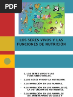 Ud4 Los Seres Vivos y La Función de Nutrición